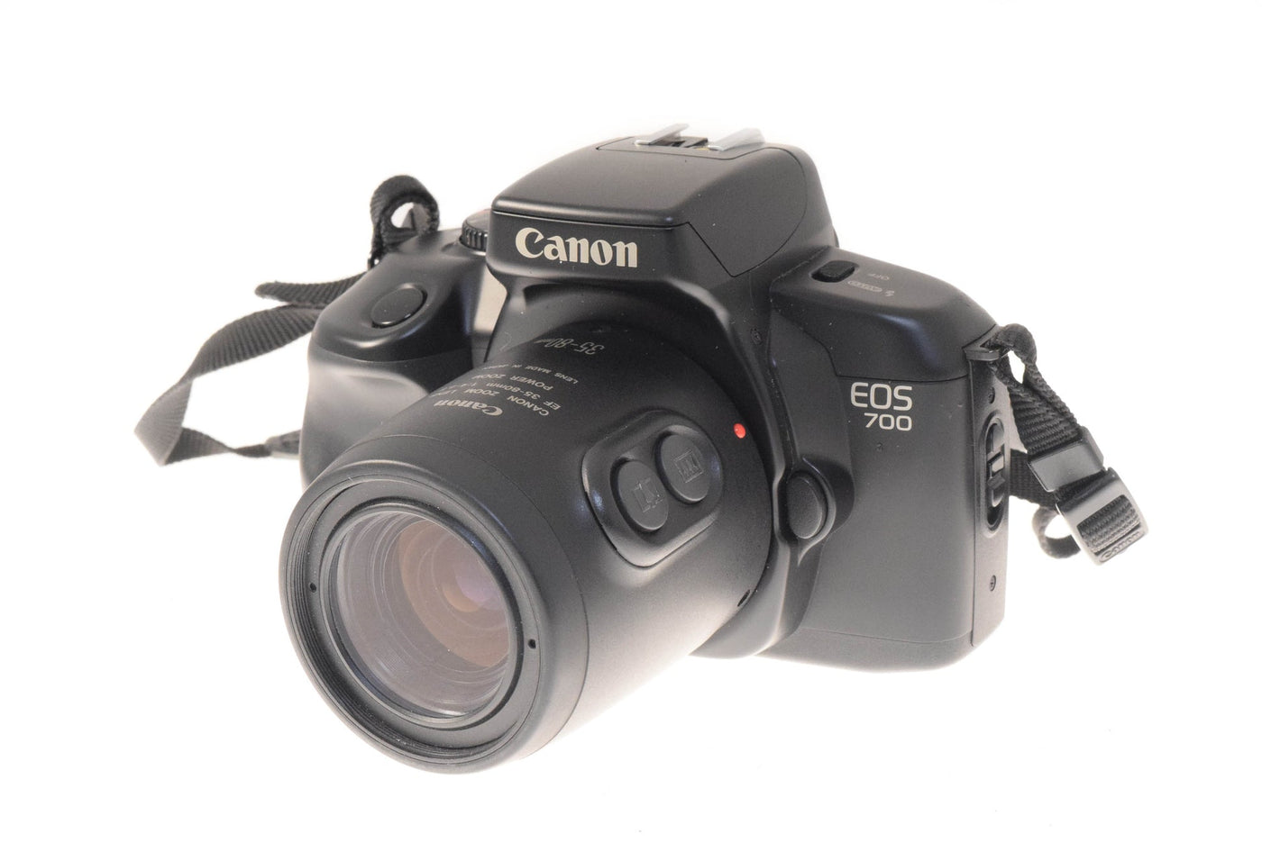 Canon EOS 700 + 35-80mm f4-5.6 Power Zoom - Aparat Canon EOS 700 z obiektywem 35-80mm f4-5.6 Power Zoom · zdjęcie główne