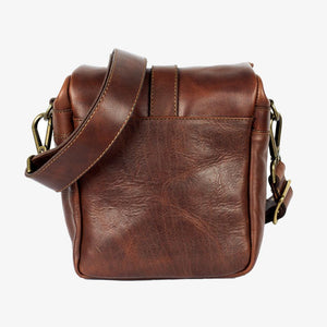 Berlin Cognac Leather Camera Bag