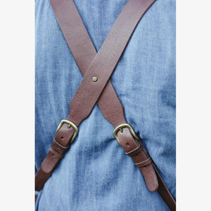 Berlin #702 - Brown dual leather camera strap