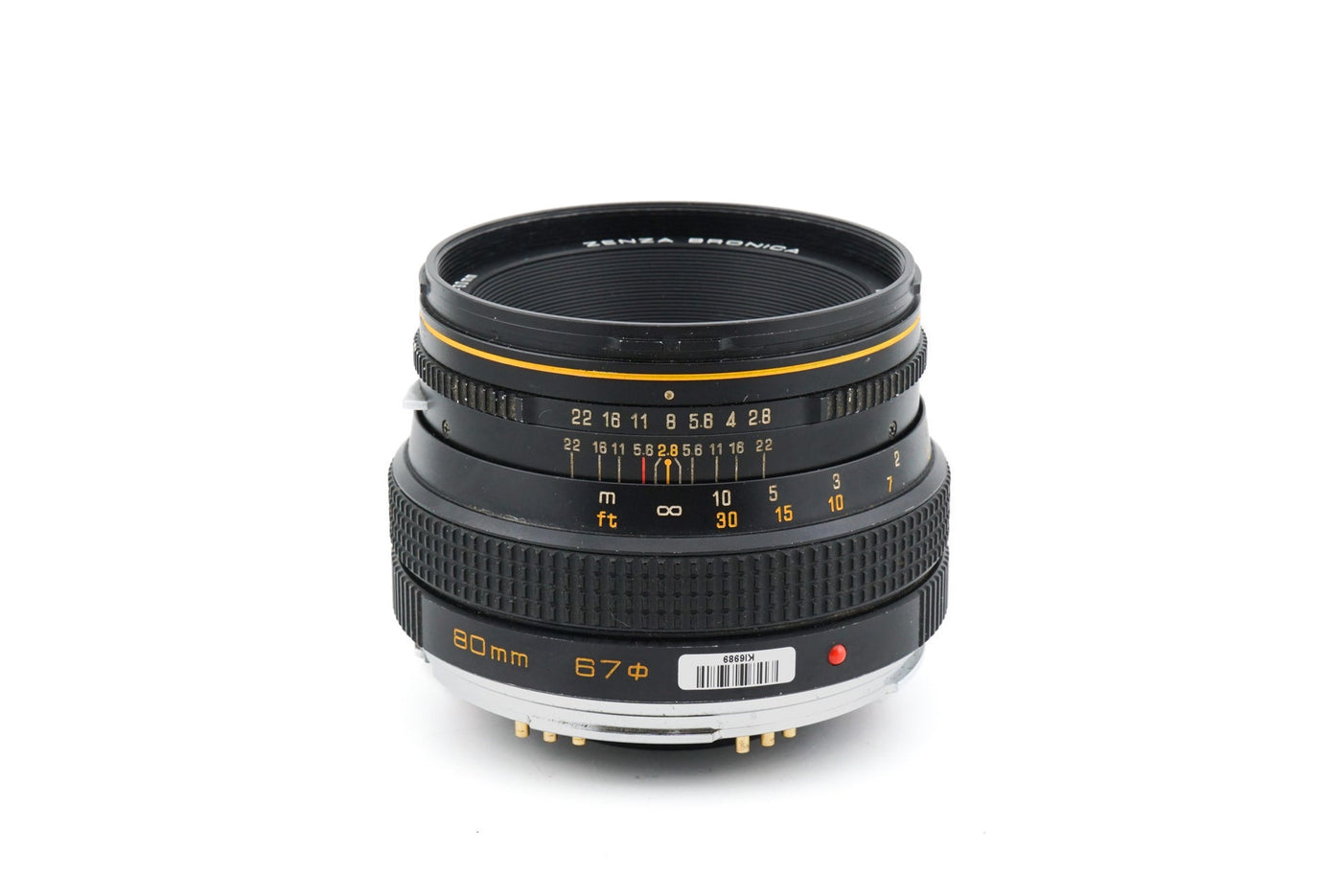 Zenza Bronica 80mm f2.8 Zenzanon-S · zdjęcie główne