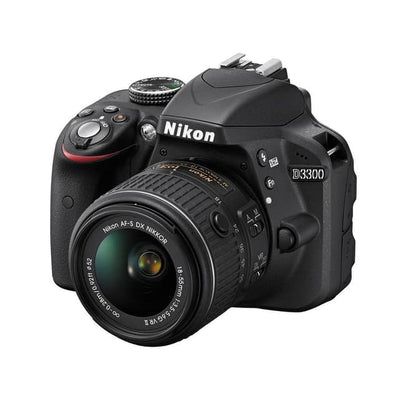 Reflex D3300 - Czarny + Nikon AF-S DX Nikkor 55-200mm f/4-5.6G ED f/4-5.6
