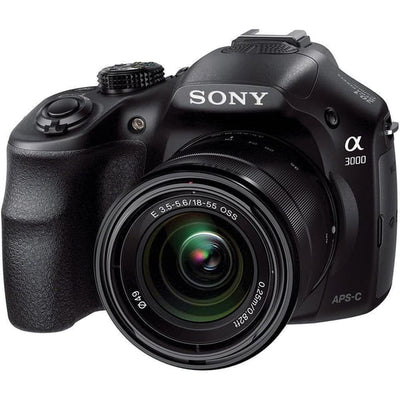 Reflex Alpha a3000 - Czarny + Sony E 18-55mm f/3.5-5.6 OSS f/3.5-5.6