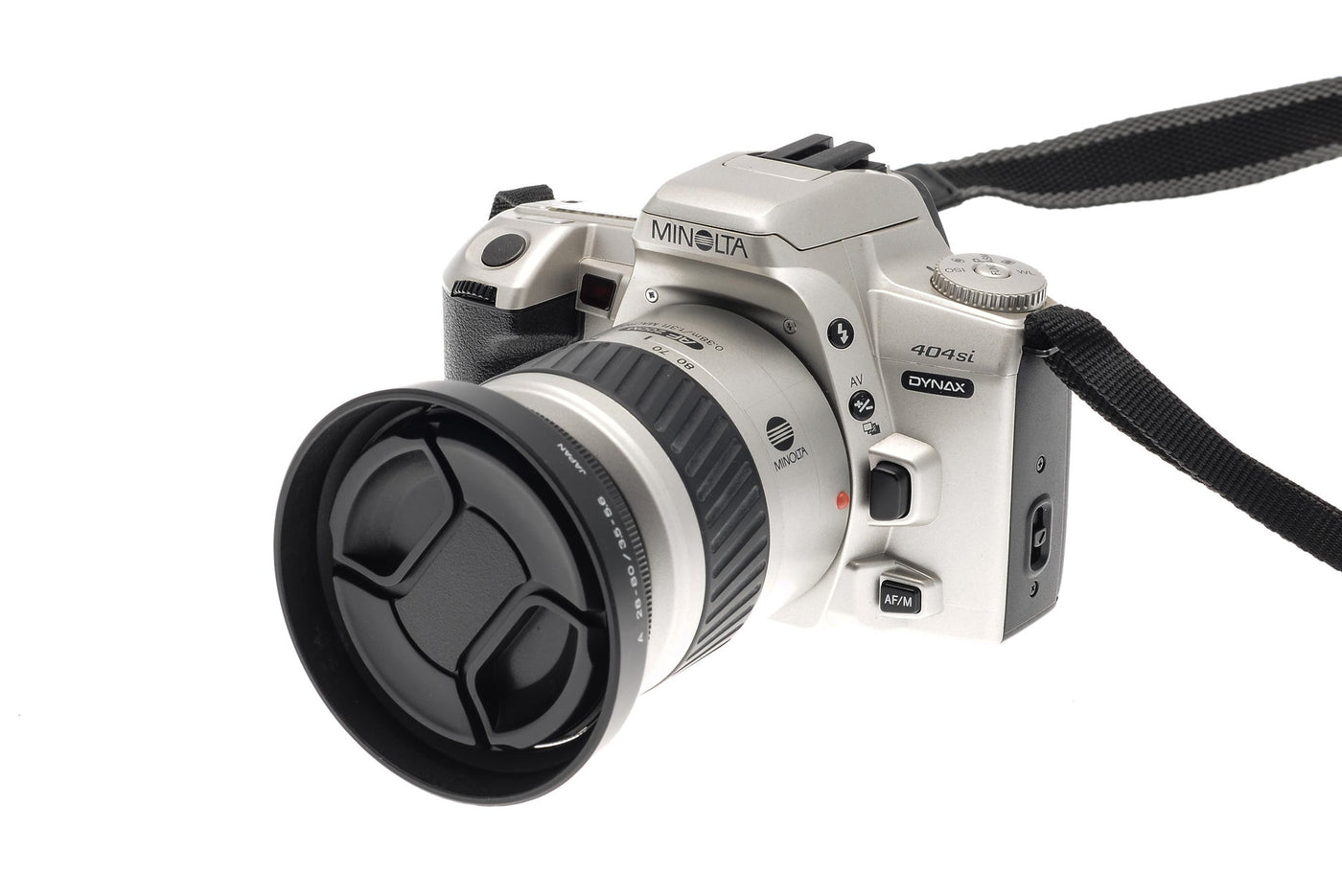 Minolta Dynax 404si + 28-80mm f3.5-5.6 AF Zoom Makro · zdjęcie główne