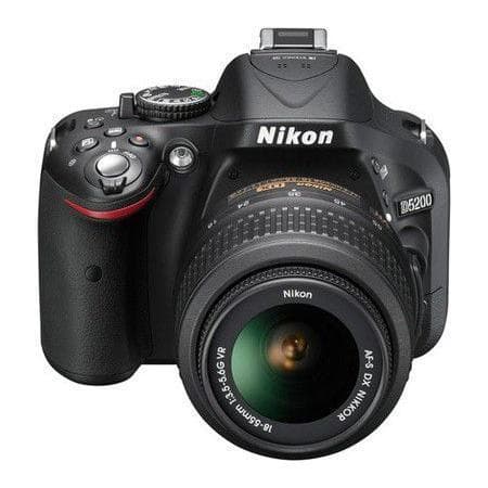 SLR D5200 - Czarny + Nikon AF-X DX Nikkor 18-55mm f/3.5-5.6G VR f/3.5-5.6 · zdjęcie główne