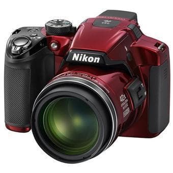 Aparat Coolpix P510 Kompaktowy - Czerwono-Czarny + Nikon Nikkor Szeroki Zoom Optyczny 24-1000mm f/3.0-5.9 · zdjęcie główne