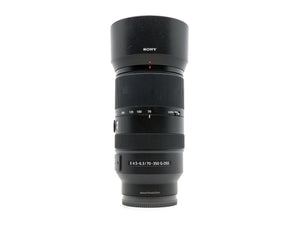 Sony E 70-350mm f/4.5-6.3 G OSS - segunda mano - excelente estado - foto principal - SKU 3562640 - Camera Market