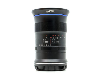 Laowa 17mm f/4 GFX Zero-D - Pasuje do Fujifilm GFX