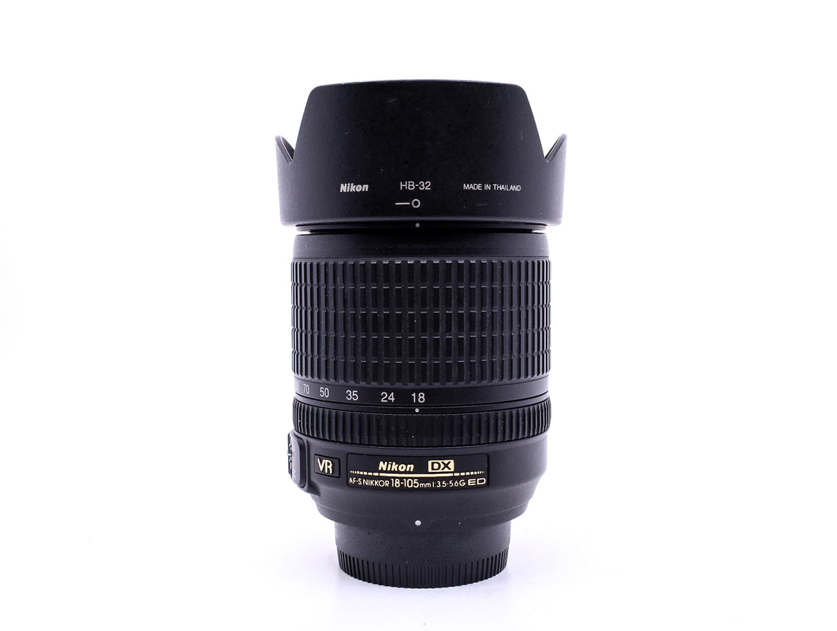 Nikon AF-S DX Nikkor 18-105mm f/3.5-5.6G ED VR - segunda mano - excelente estado - detalle 2 de 6 - SKU 3712365 - Camera Mark