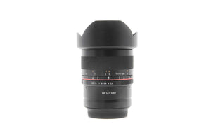 Samyang MF 14mm f/2.8 - Canon RF fit - segunda mano - excelente estado - detalle 4 de 5 - SKU 3813281 - Camera Market