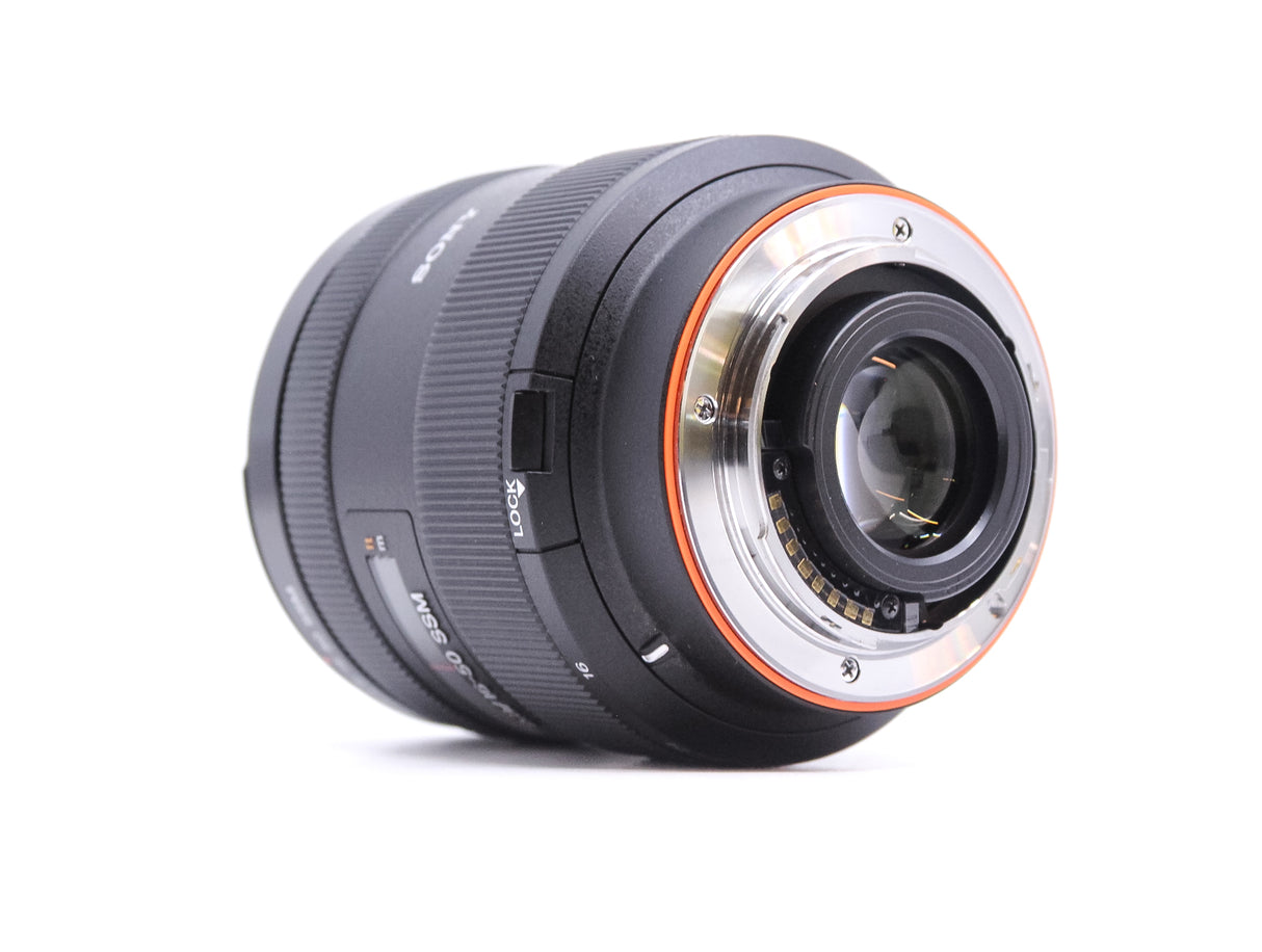 Sony DT 16-50mm f/2.8 SSM - Sony A fit - segunda mano - excelente estado - detalle 5 de 5 - SKU 3703872 - Camera Market