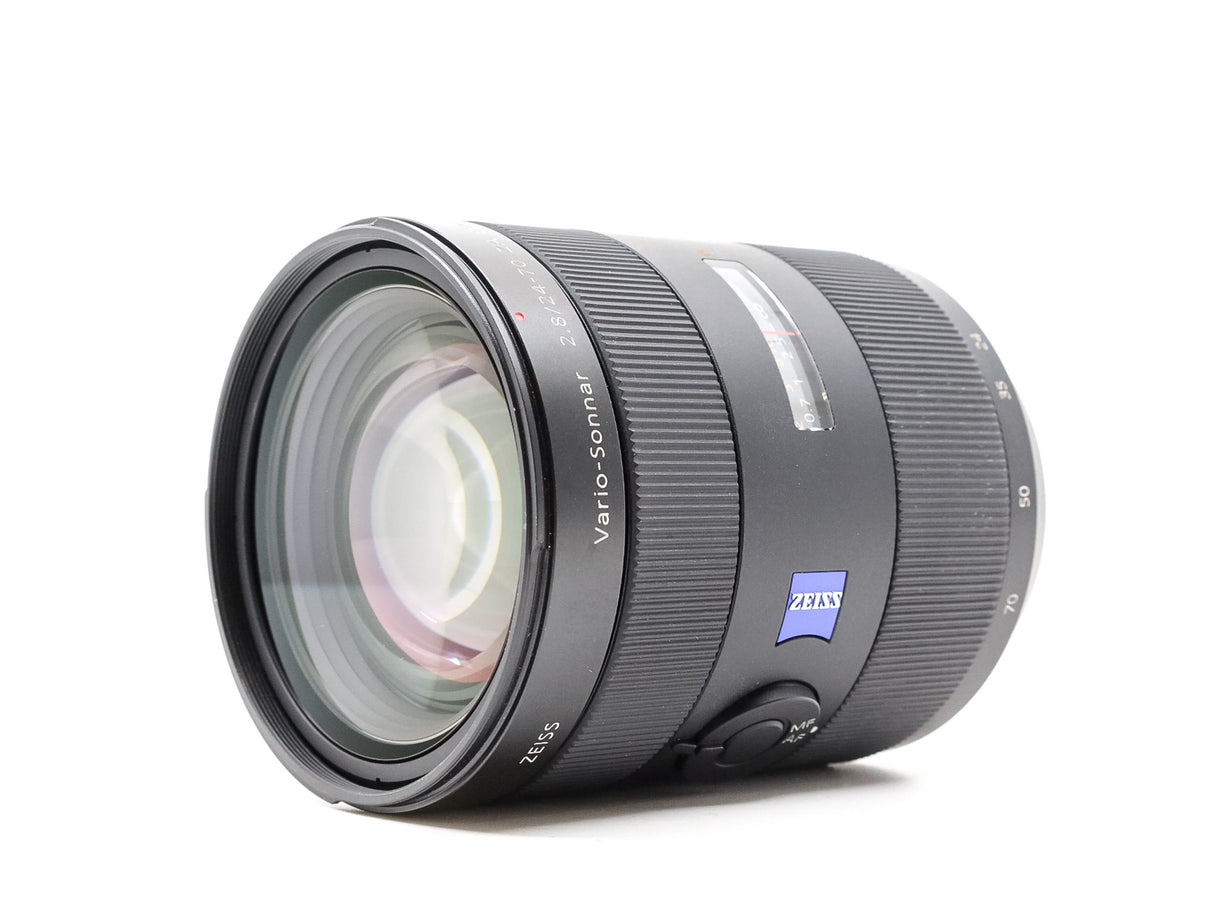 Sony Carl Zeiss Vario-Sonnar T* 24-70mm f/2.8 SSM II - Sony A Fit - segunda mano - excelente estado - detalle 5 de 5 - SKU 36