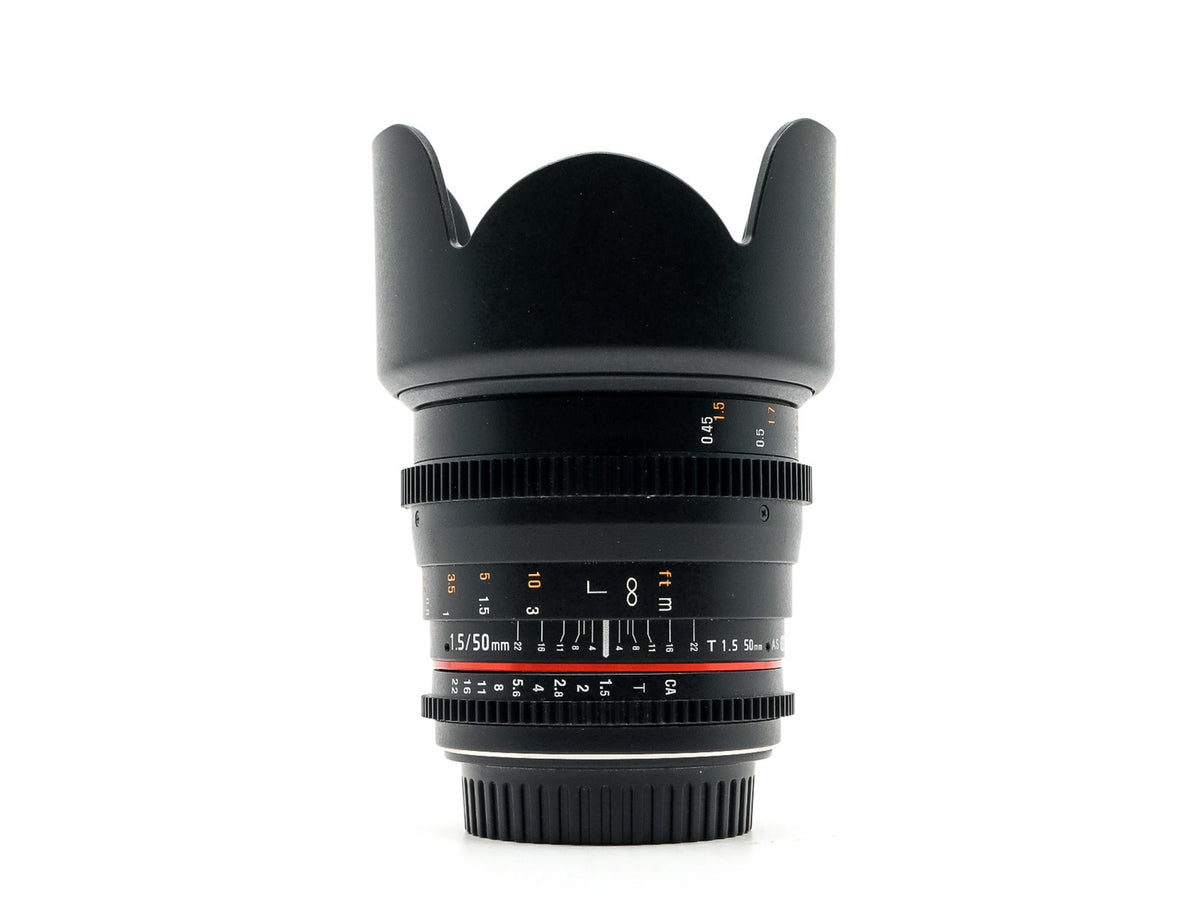 Rokinon 50mm T1.5 Cine DS - Canon EF Fit · zdjęcie główne