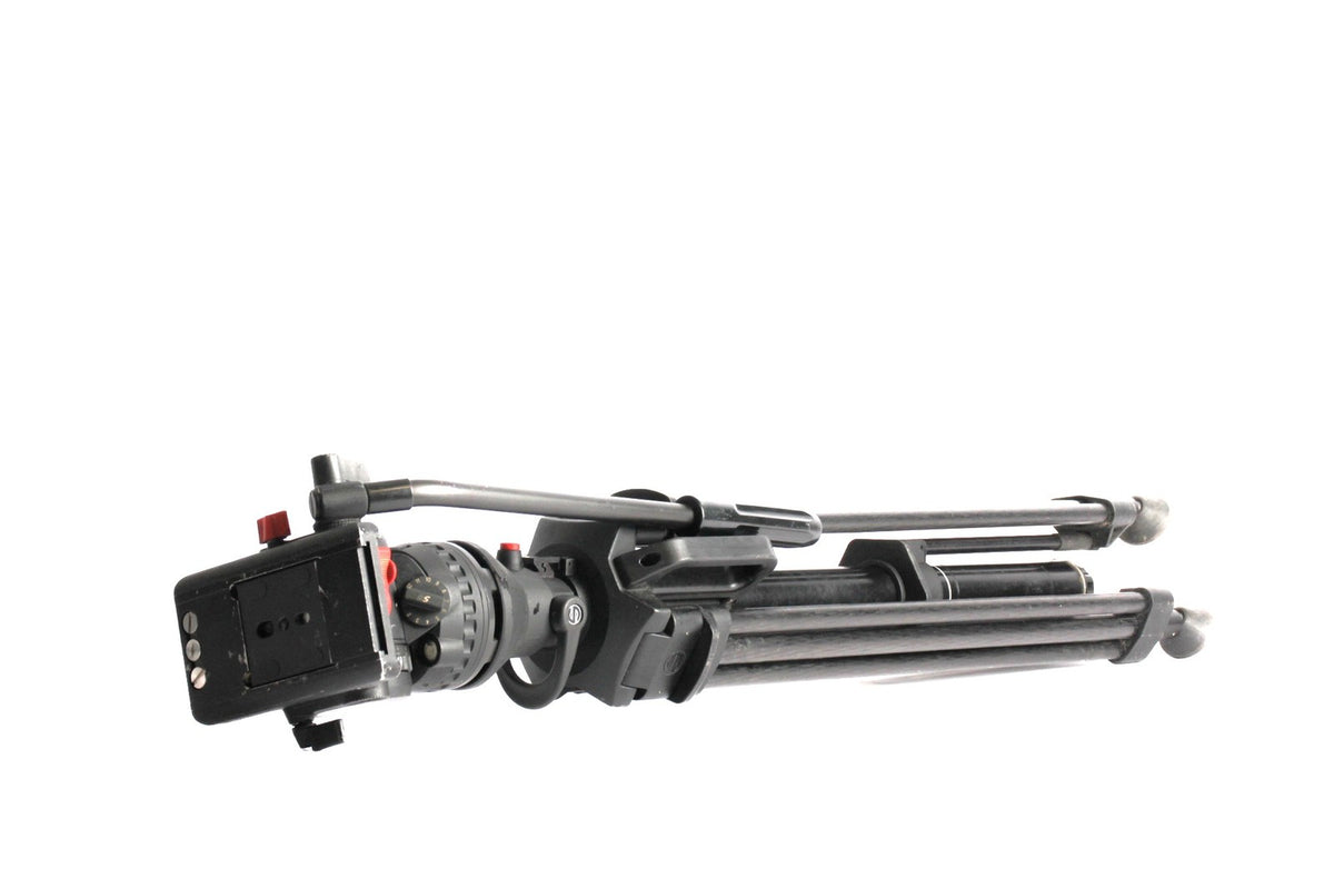 Sachtler Hot Pod CF 10 Carbon Fibre Tripid with DV 12 SB Head · zdjęcie główne