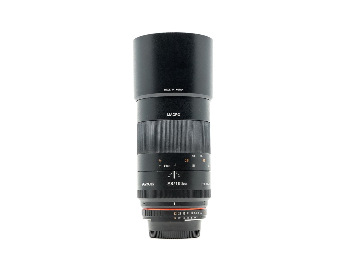 Samyang 100mm f/2.8 ED UMC Macro - Nikon Fit · zdjęcie główne