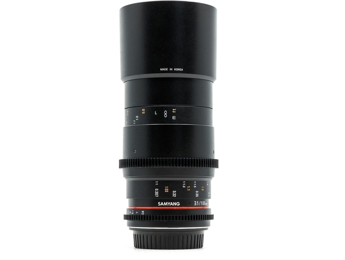 Samyang 100mm T3.1 ED UMC Macro - Canon EF fit · zdjęcie główne