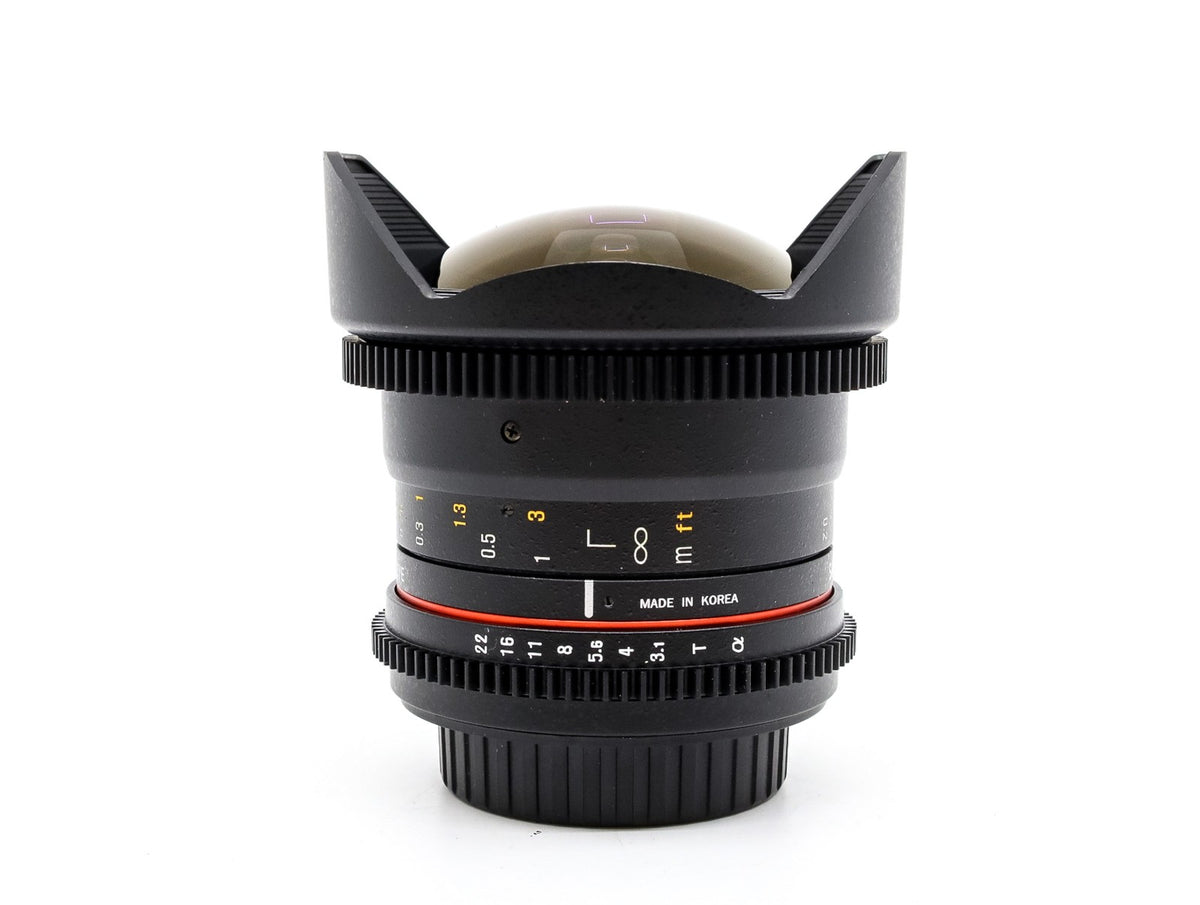 Samyang 12mm T3.1 Cine VDSLR ED AS NCS Fisheye - Sony FE Fit · zdjęcie główne