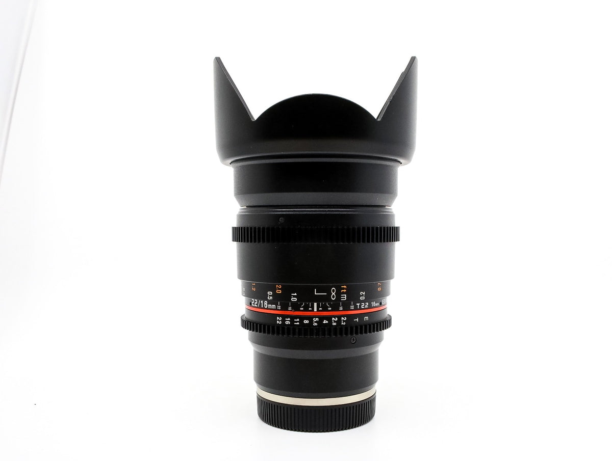Samyang 16mm T2.2 VDSLR ED AS UMC CS II - Sony E Fit · zdjęcie główne