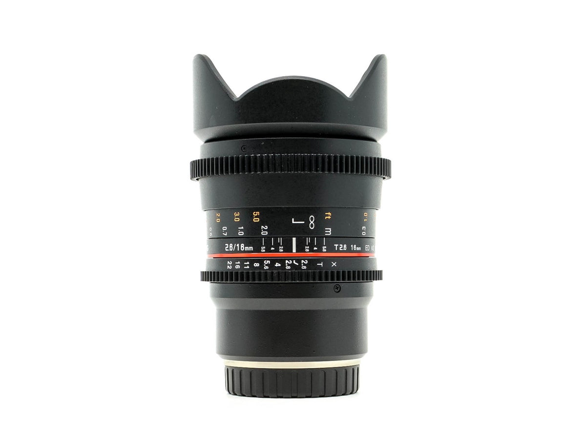 Samyang 16mm T2.6 Cine ED AS UMC - Fujifilm X Fit · zdjęcie główne