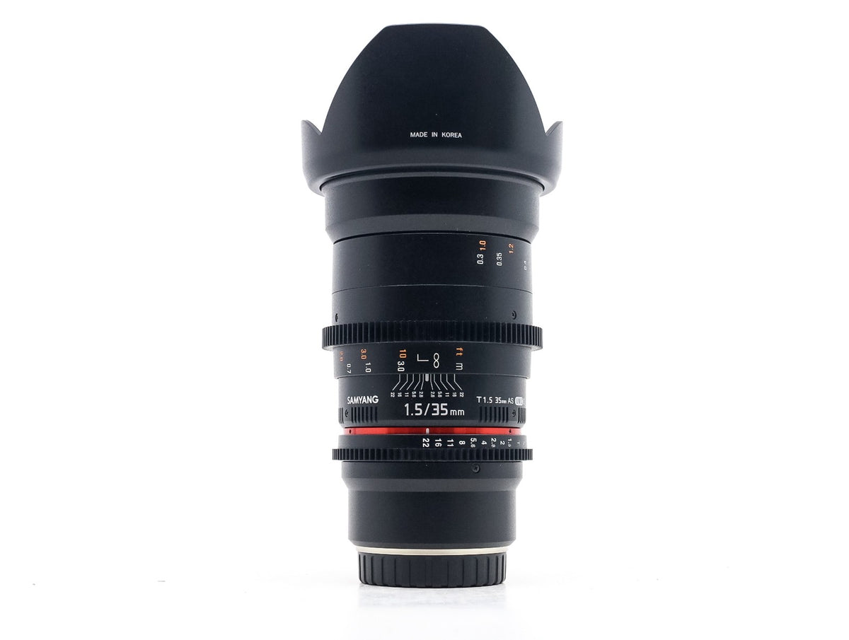 Samyang 35mm T1.5 Cine VDSLR II - Fujifilm X Fit · zdjęcie główne
