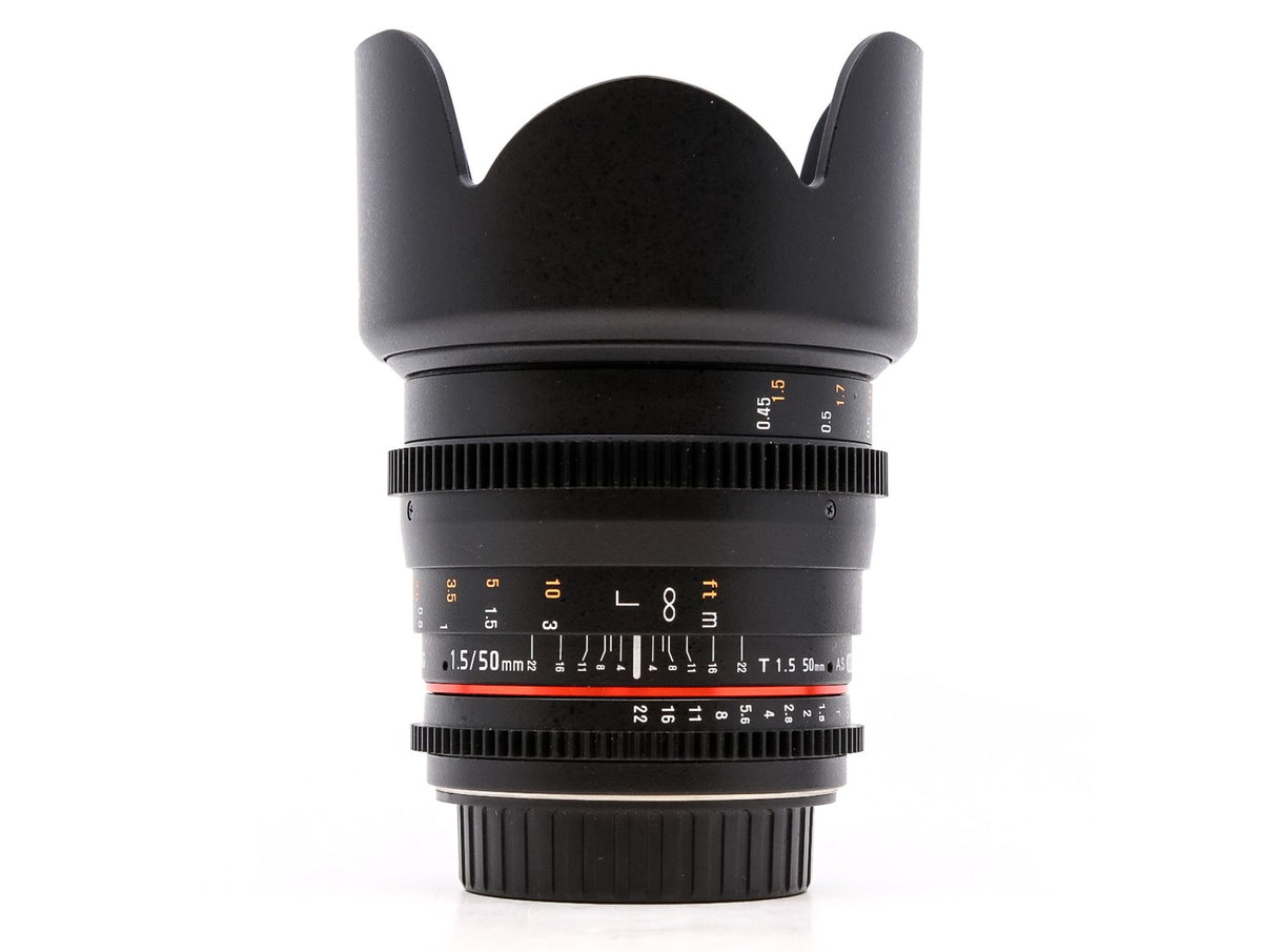 Samyang 50mm T1.5 VDSLR AS UMC - Canon EF Fit · zdjęcie główne