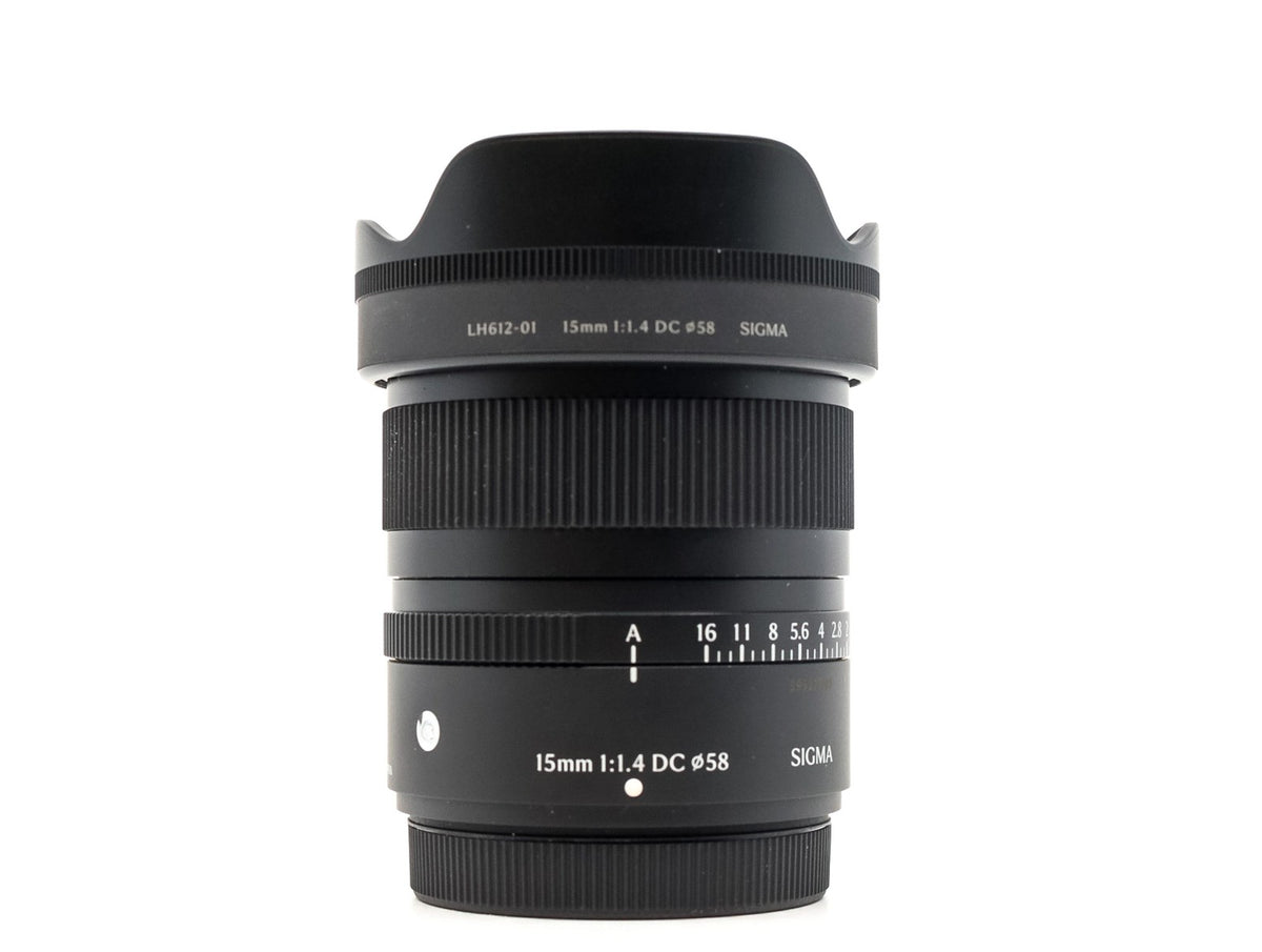 Sigma 15mm f/1.4 DC Contemporary - Fujifilm X Fit · zdjęcie główne