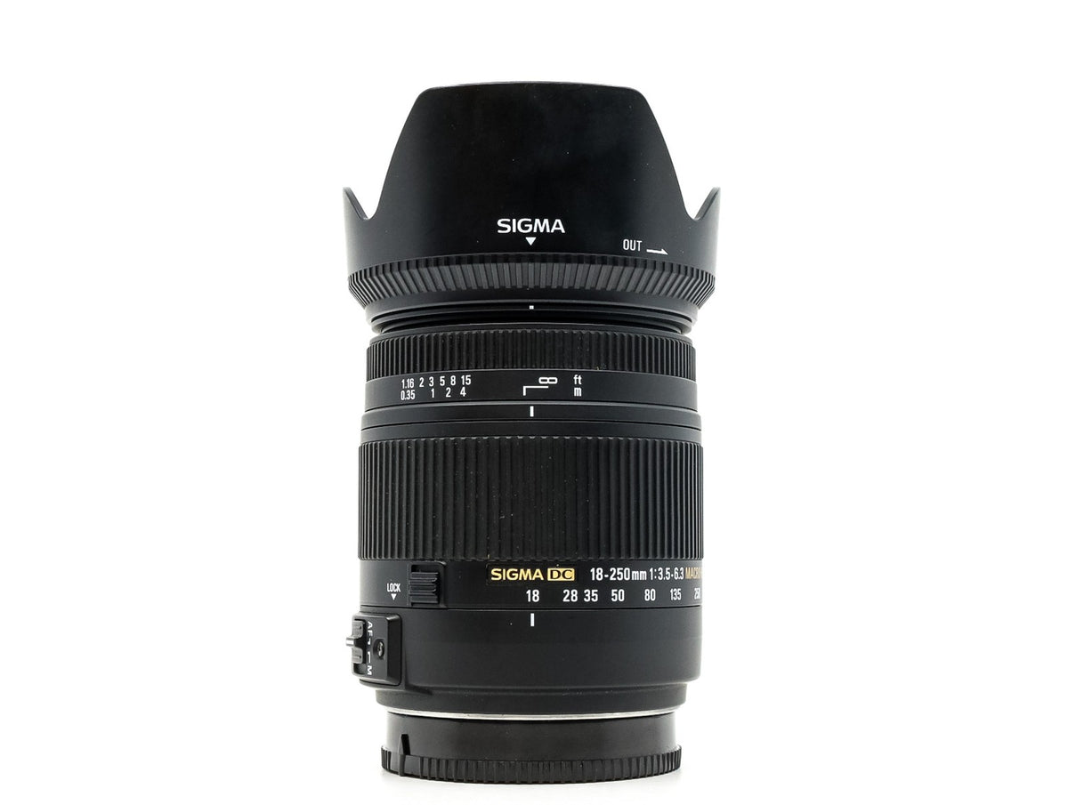Sigma 18-250mm f/3.5-6.3 DC Macro HSM - Sony A Fit · zdjęcie główne