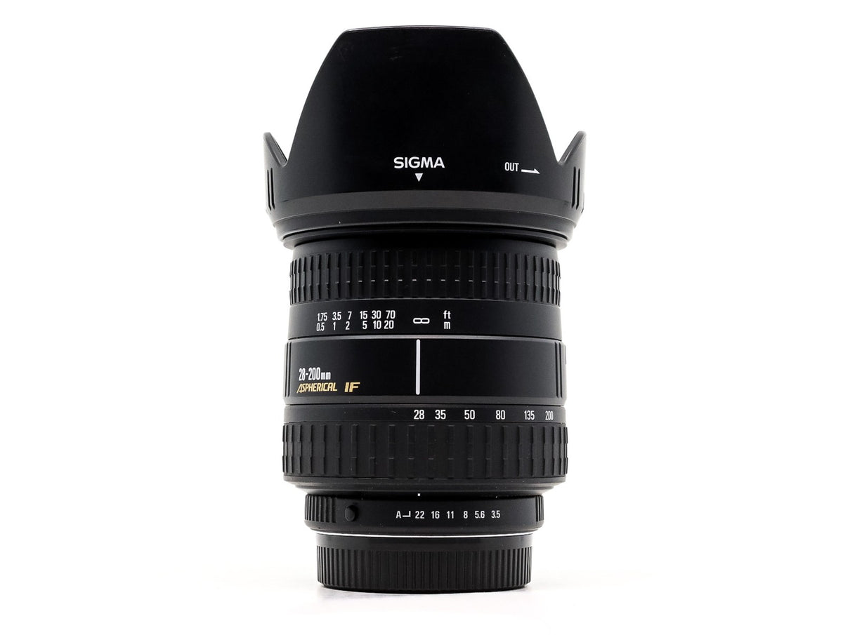 Sigma 28-200mm f/3.5-5.6 Aspherical IF Macro - Sigma SA Fit · zdjęcie główne