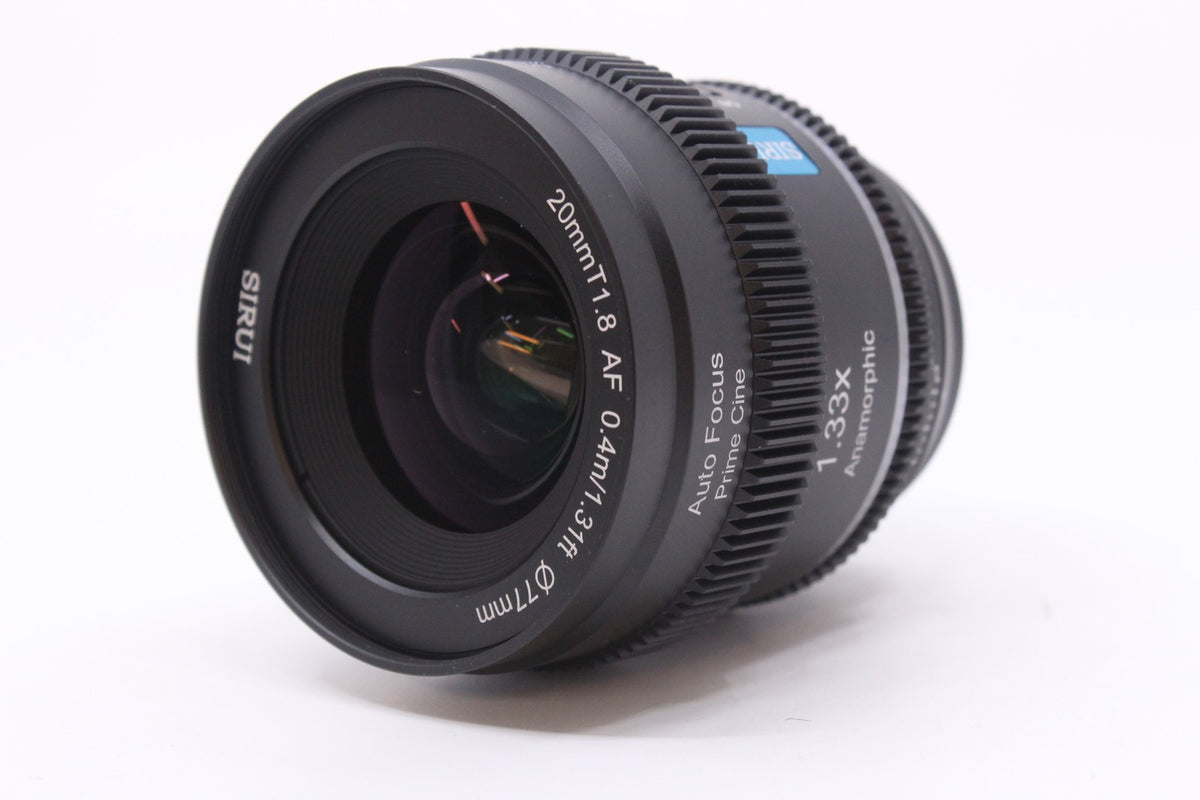 Sirui 20mm T1.8 1.33x Anamorphic [Neutral Flare] - Sony E Fit · zdjęcie główne