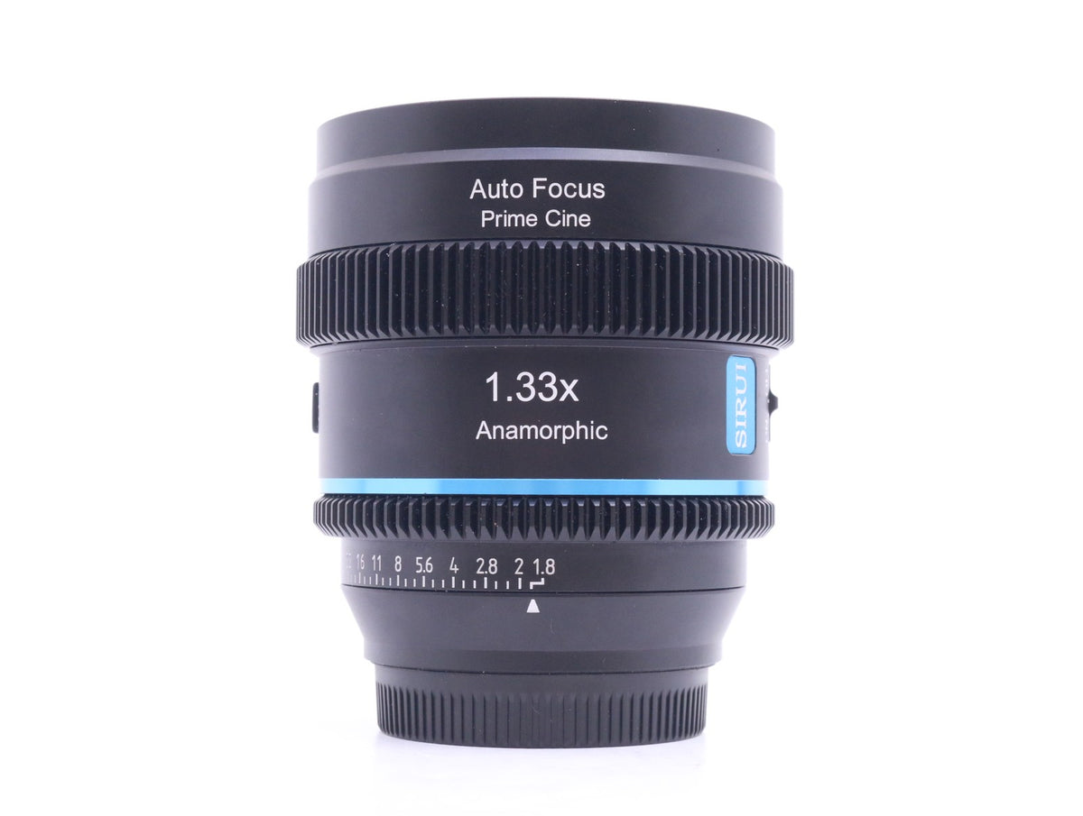 Sirui 20mm T1.8 1.33x Anamorphic [Blue Flare] - Sony E Fit · zdjęcie główne