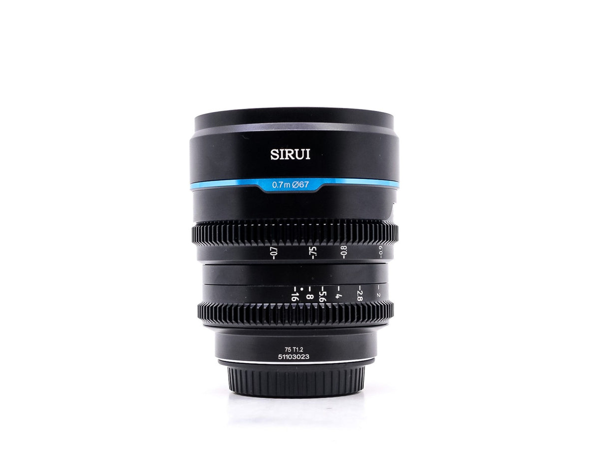 Sirui 75mm T1.2 Nightwalker - Sony E Fit · zdjęcie główne
