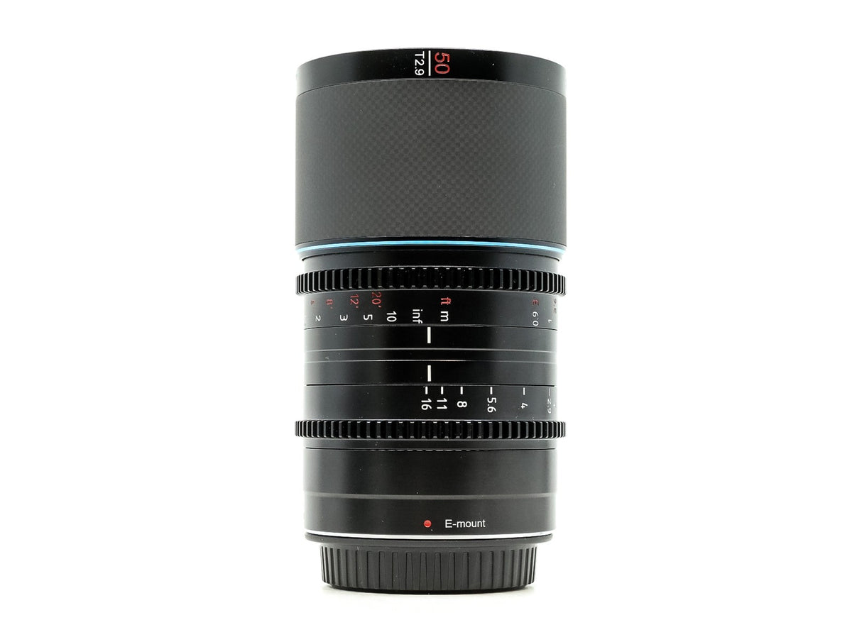 Sirui Saturn 50mm T2.9 1.6x Anamorphic [Neutral Flare] - Sony FE Fit · zdjęcie główne