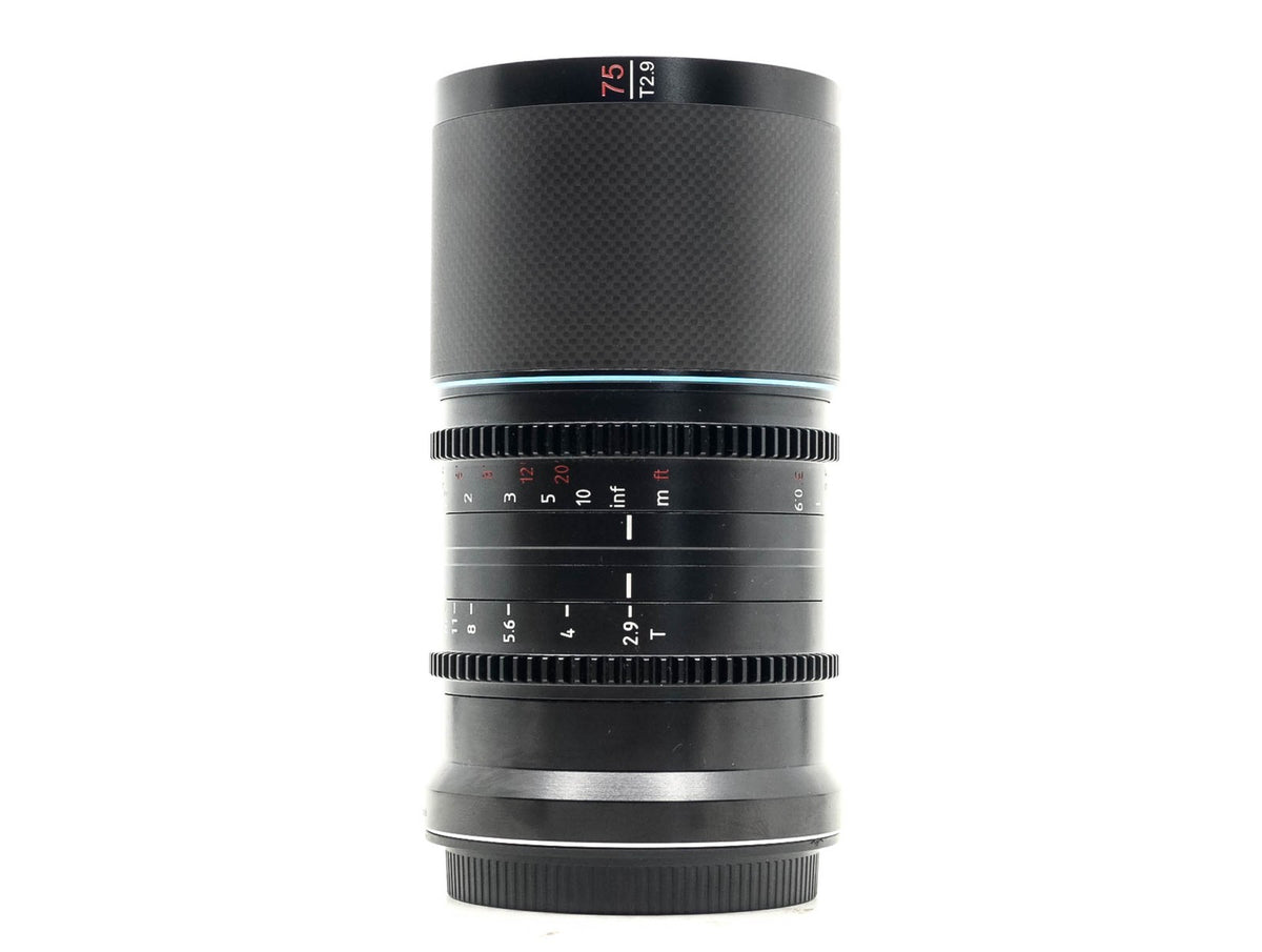 Sirui Saturn 75mm T2.9 1.6x Anamorphic [Neutral Flare] - Nikon Z Fit · zdjęcie główne