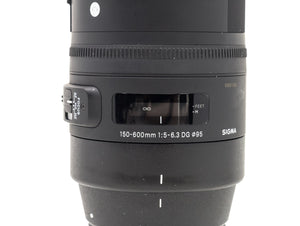 Sigma 150-600mm f/5-6.3 DG OS HSM Contemporary - Canon EF Fit