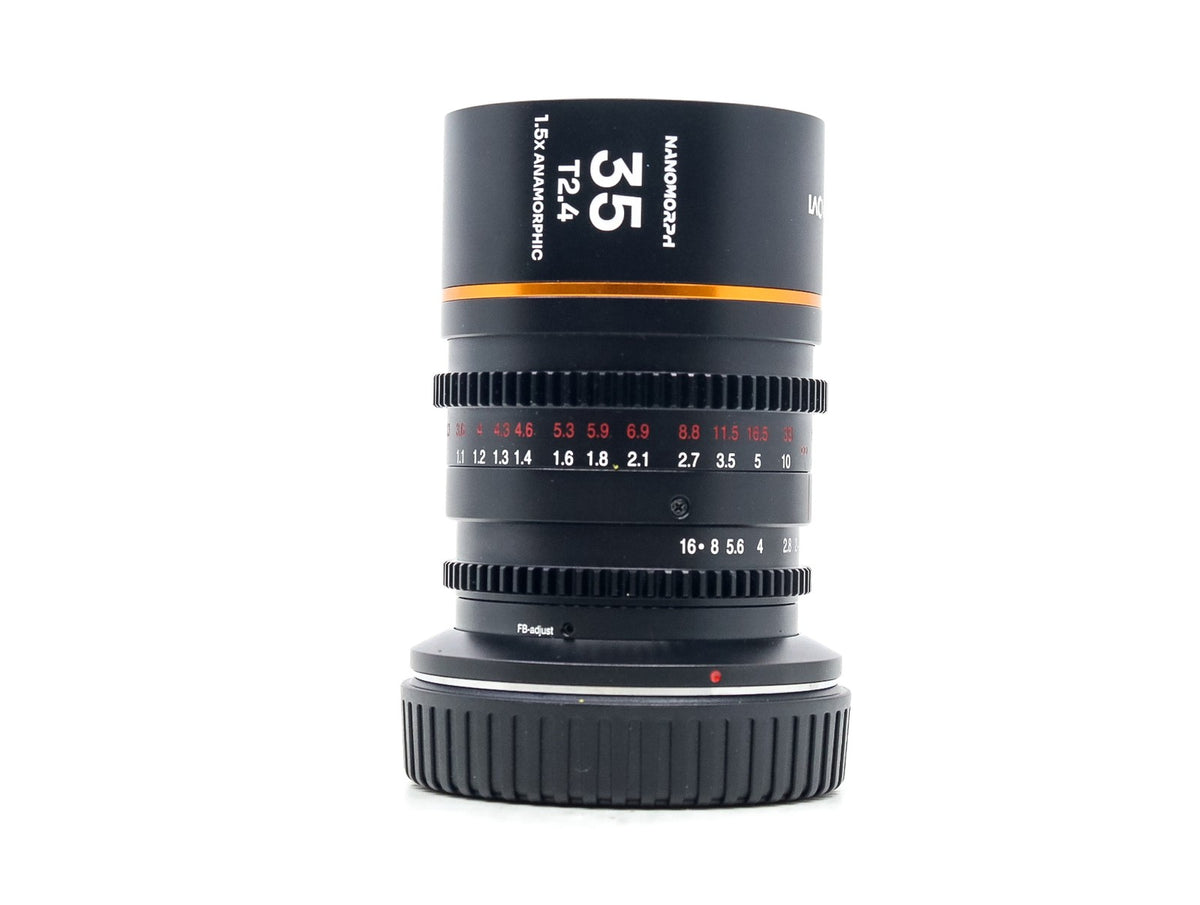 Venus Laowa 35mm T2.4 Nanomorph [Amber Flare] - Canon RF Fit · zdjęcie główne