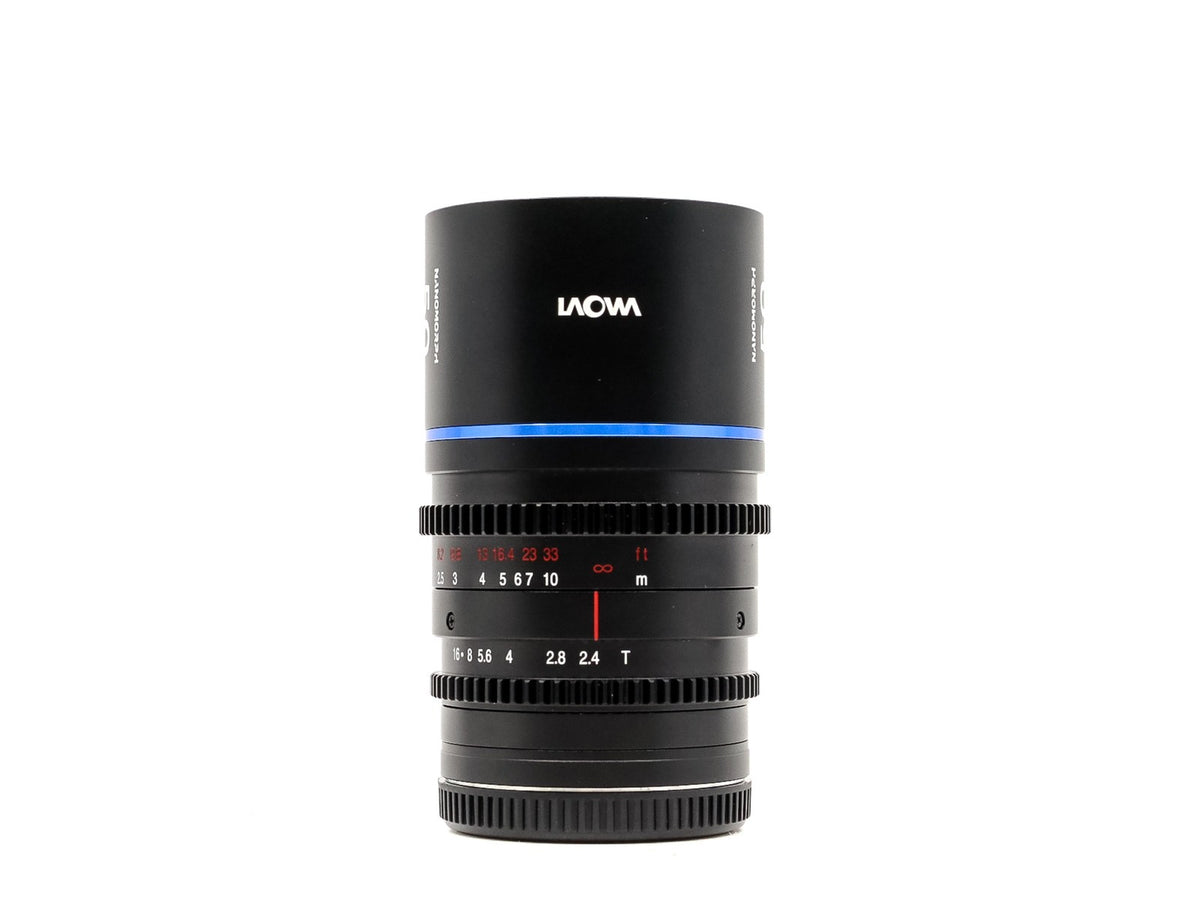 Venus Laowa 50mm T2.4 Nanomorph [Blue Flare] - Sony E Fit · zdjęcie główne
