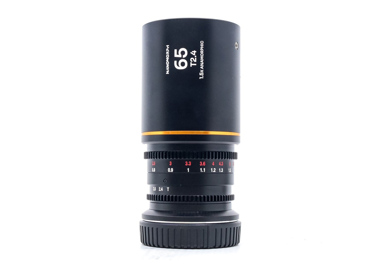 Venus Laowa 65mm T2.4 Nanomorph [Amber Flare] - Canon RF Fit · zdjęcie główne