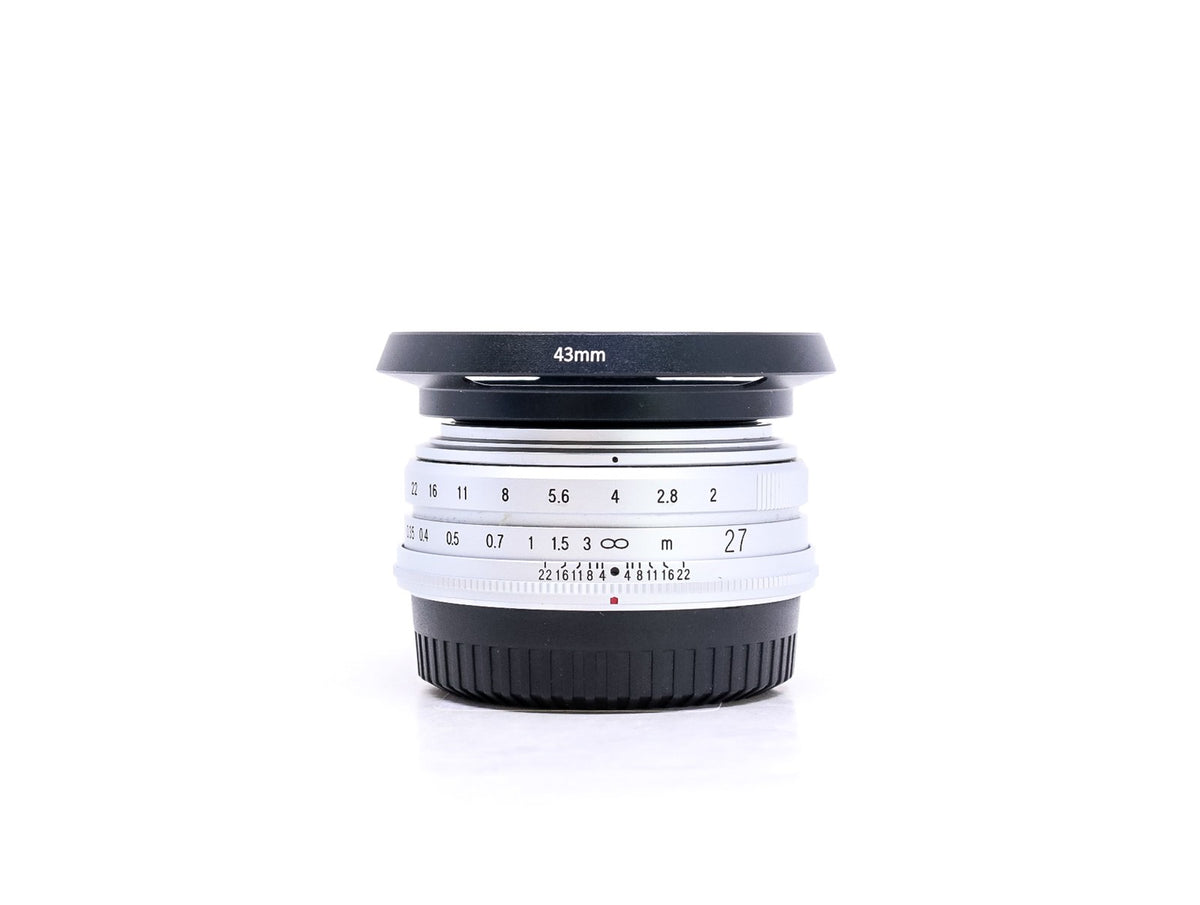 Voigtlander Ultron 27mm f/2 - Fujifilm X Fit · zdjęcie główne