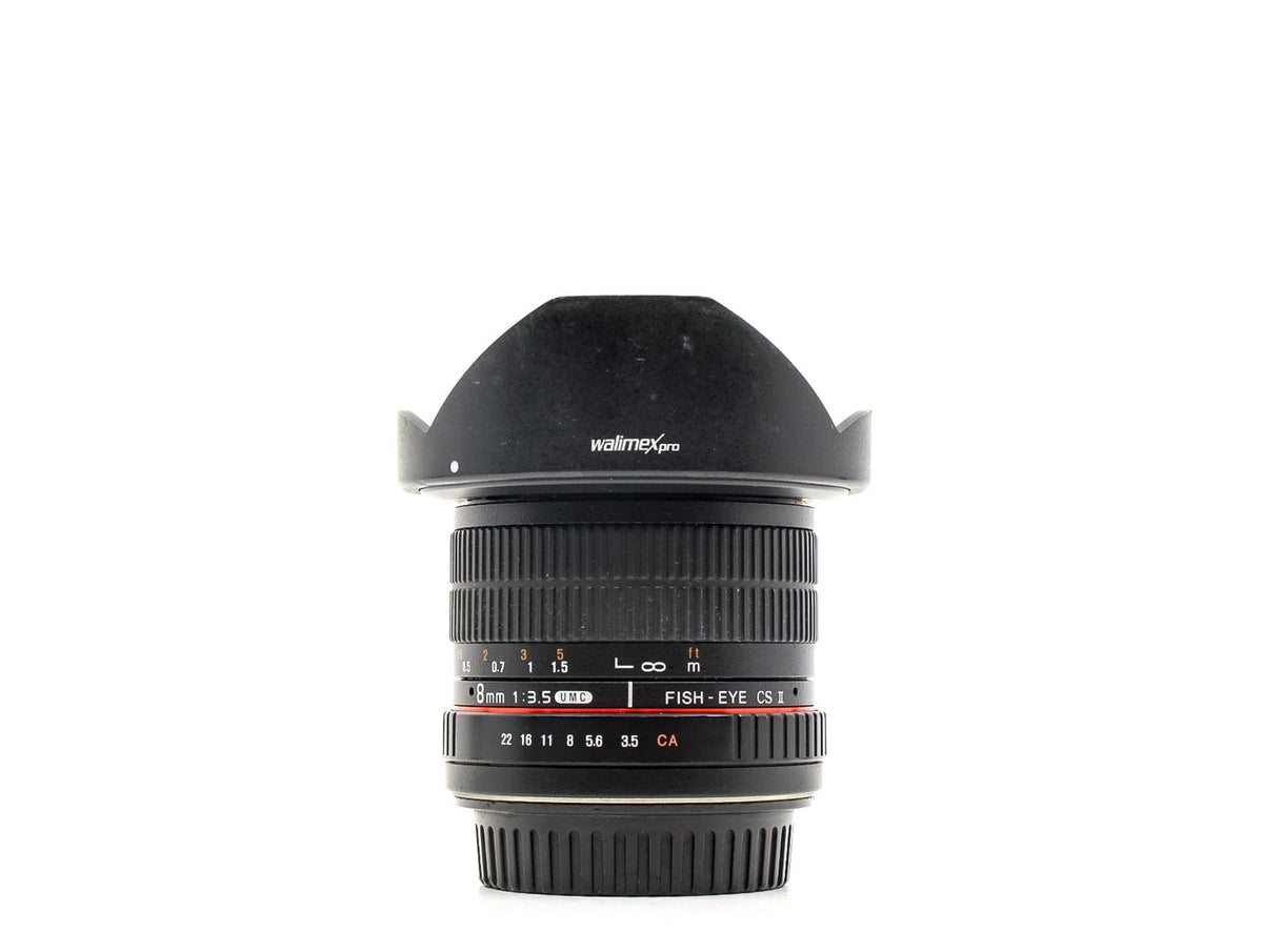 Walimex Pro 8mm f/3.5 Fisheye UMC CS II - Canon EF-S Fit · zdjęcie główne