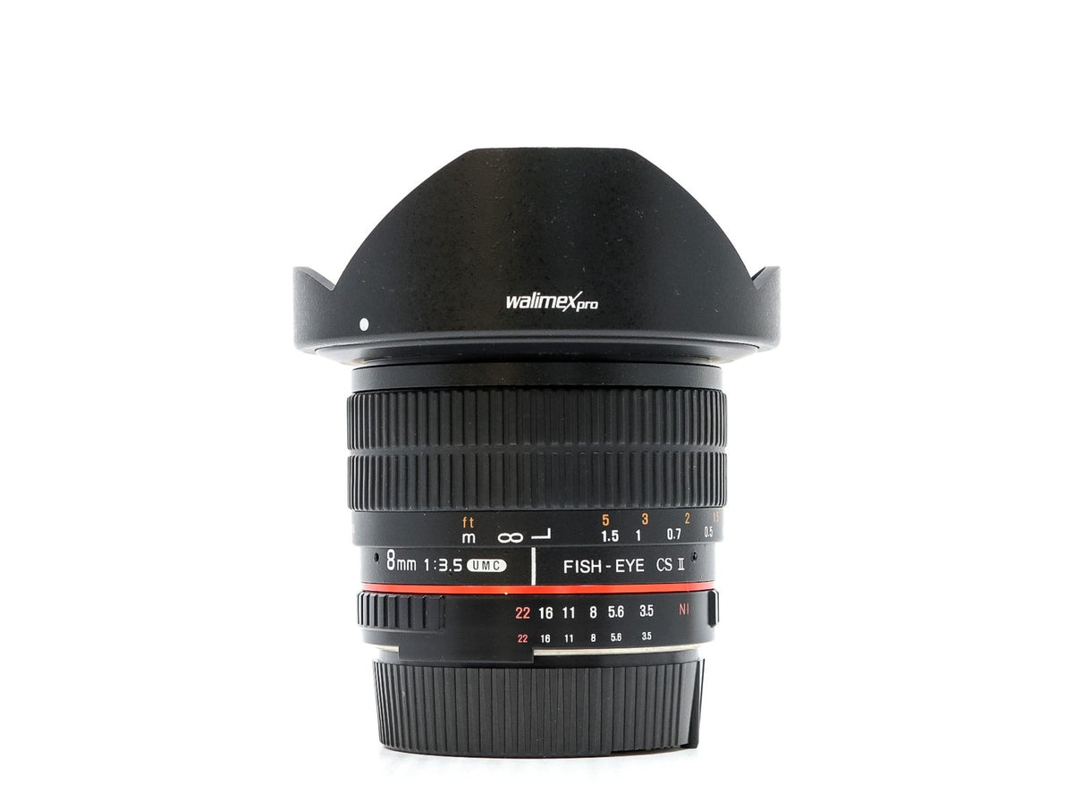 Walimex Pro 8mm f/3.5 UMC CS Fisheye II - Nikon Fit · zdjęcie główne