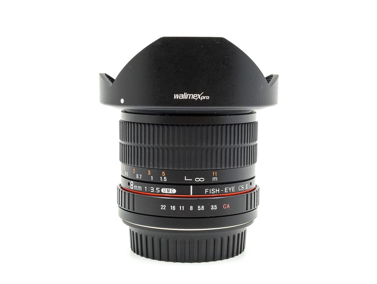 Walimex Pro 8mm F/3.5 UMC CS Fisheye II - Canon EF-M Fit · zdjęcie główne