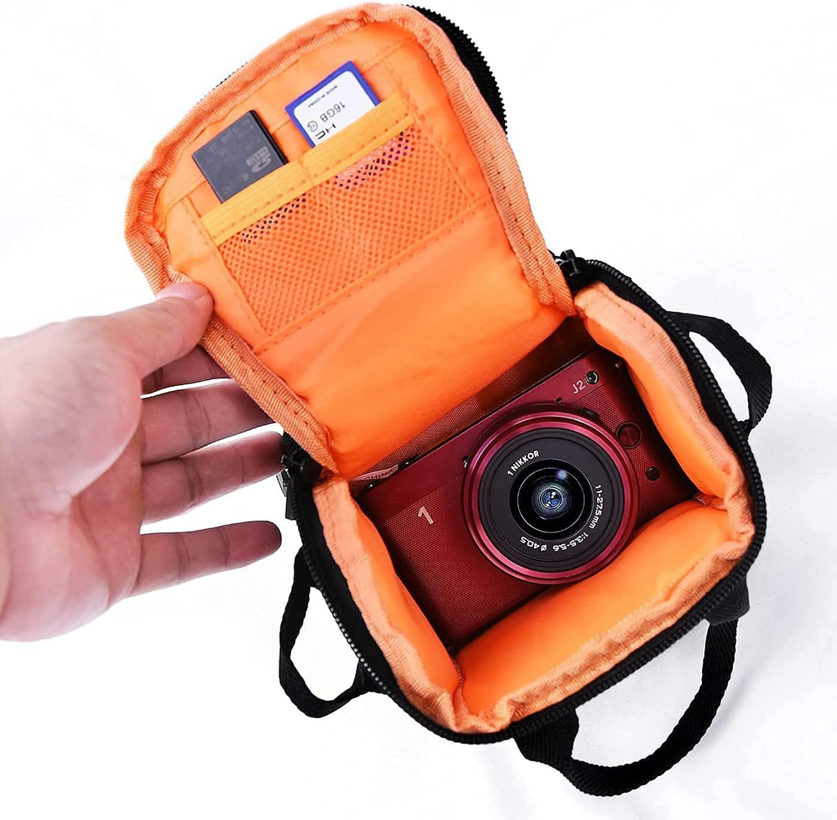 FOSOTO Funda Cámara Digital Compacta Compatible con Sony A600 A5100, Canon PowerShot SX620 SX730 G7X, Nikon A1000 W100, Panasonic TZ90 TZ70 TZ80, FUJIFILM X-T20 X-A5