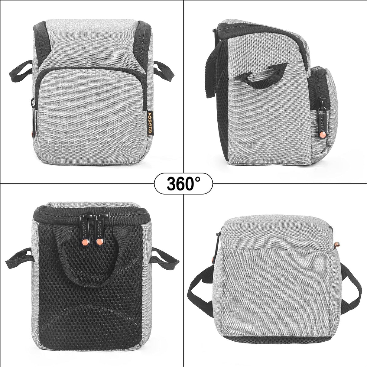 FOSOTO Funda Cámara Digital Compacta Compatible con Sony A600 A5100, Canon PowerShot SX620 SX730 G7X, Nikon A1000 W100, Panasonic TZ90 TZ70 TZ80, FUJIFILM X-T20 X-A5