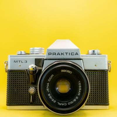 Praktica MTL3/5B (L2) + 50mm Xenar F2.8 - Aparat Analogowy 35mm SLR