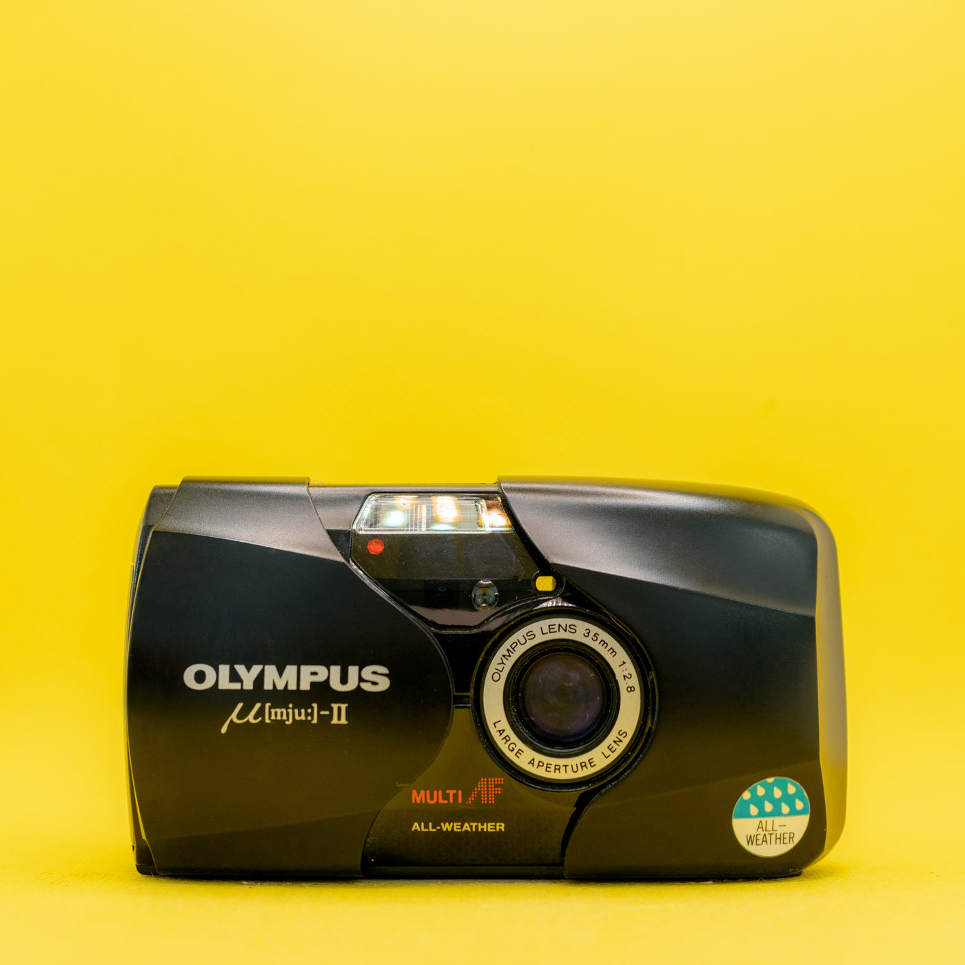 Olympus MJU II (SZARY) Wersja F2.8 - Premium 35mm Aparat Analogowy Point & Shoot · zdjęcie główne
