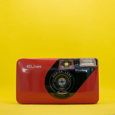 Konica EU Mini (Szara Wersja) - Kompaktowy Aparat 35mm